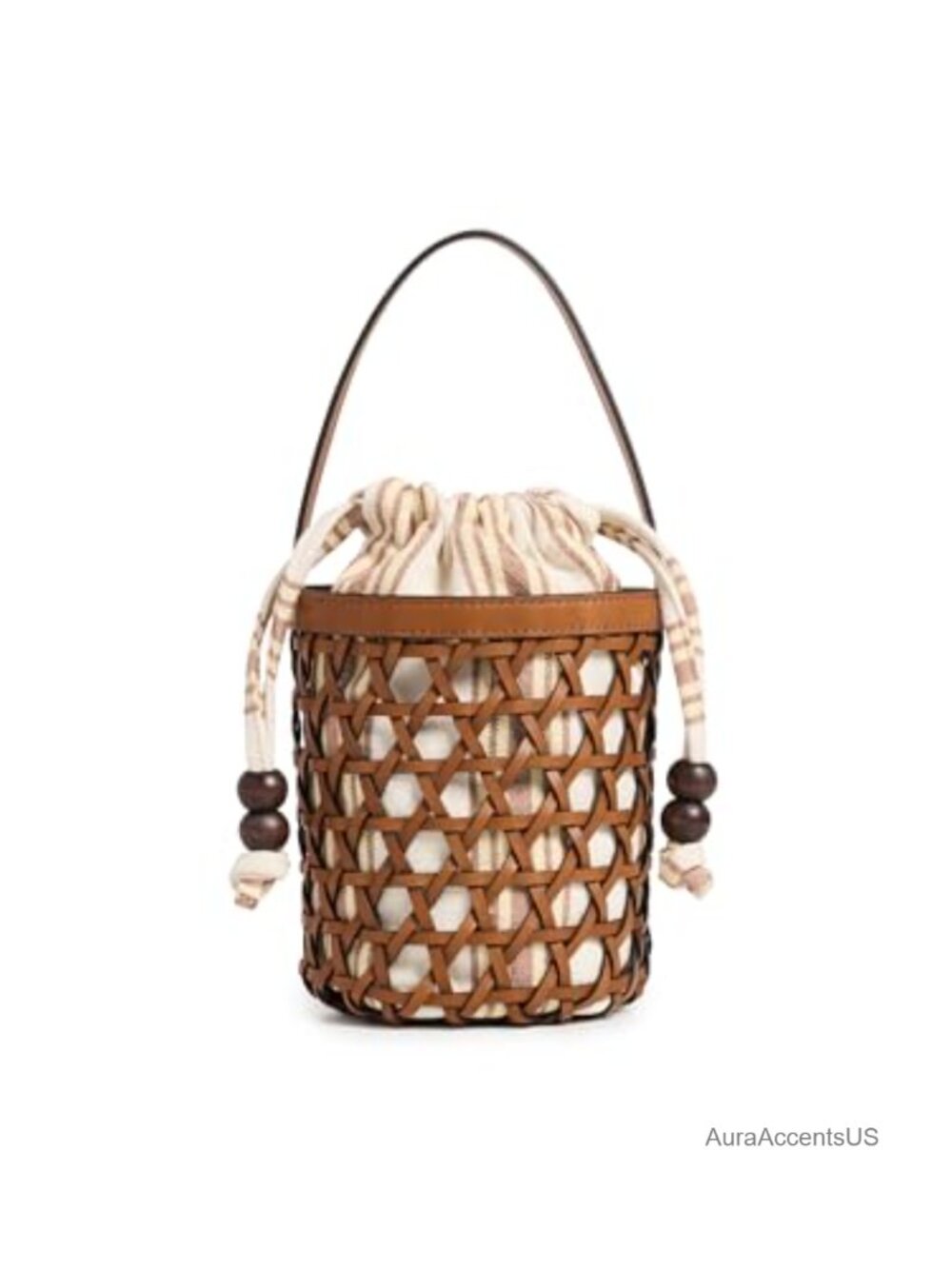 Loeffler Randall Laith Crochet Top Handle Bag